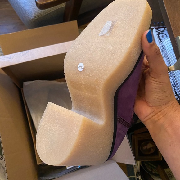 Gigi Suede Free People Platform Boot - Picture 4 of 4